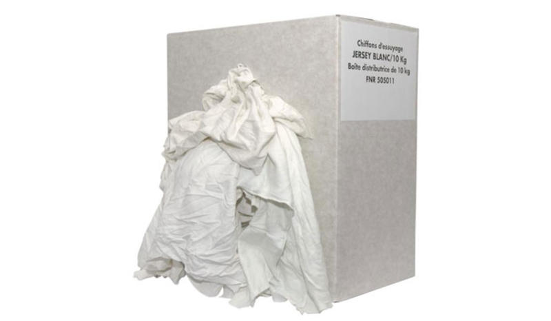 CHIFFONS JERSEY BLANC 10kg